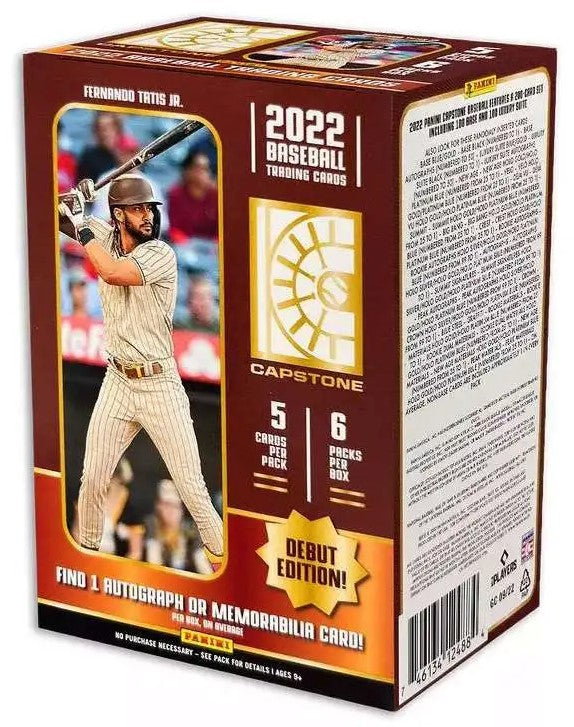 2022 Panini Capstone Baseball Blaster Box