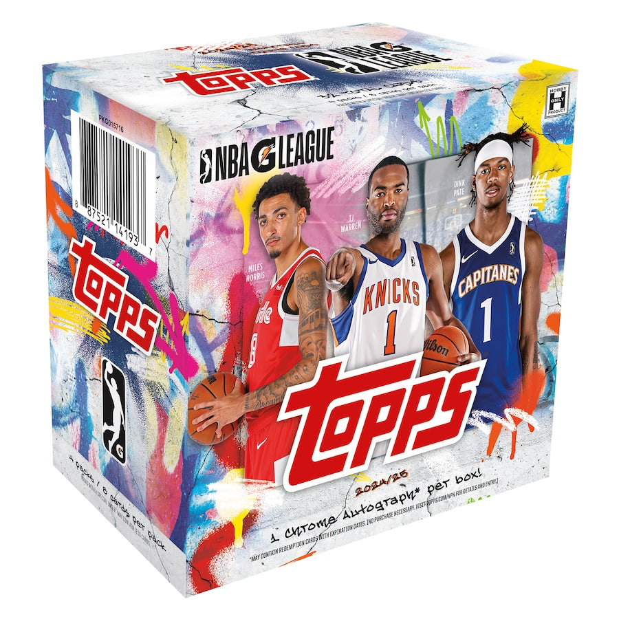 2025 Topps G League Basketball Hobby Box
