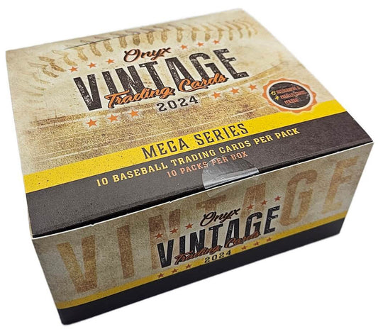 2024 Onyx Vintage Mega Series Baseball Hobby Box