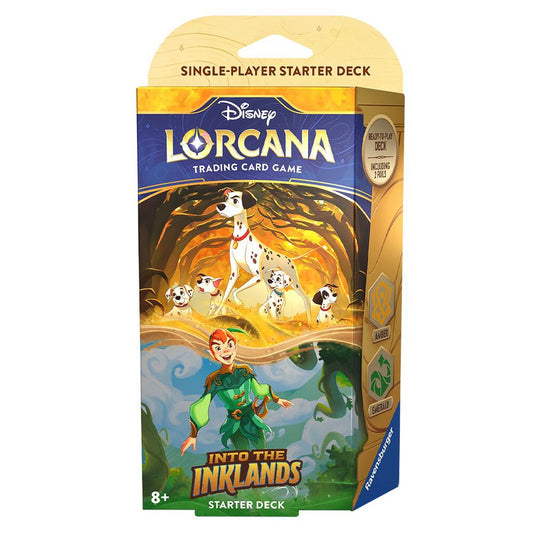 Lorcana - Into The Inklands- Starter Deck - Amber/Emerald