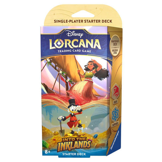 Lorcana - Into The Inklands- Starter Deck - Ruby/Sapphire