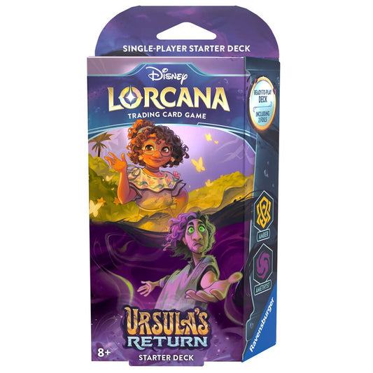 Lorcana - Ursula's Return- Starter Deck - Amber/Amethyst