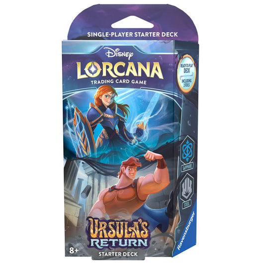 Lorcana - Ursula's Return- Starter Deck - Sapphire/Steel