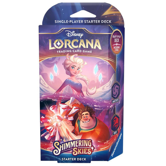 Lorcana - Shimmering Skies - Starter Deck - Amethyst/Ruby