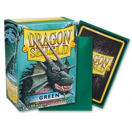Dragon Shield - Green  - Matte Standard Size Card Sleeves