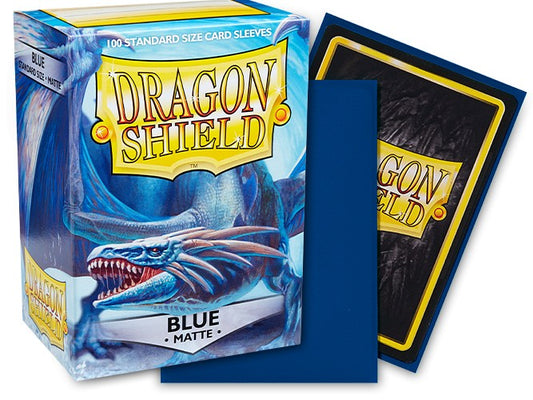 Dragon Shield - Blue - Matte Standard Size Card Sleeves