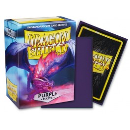 Dragon Shield -  Purple - Matte Standard Size Card Sleeves