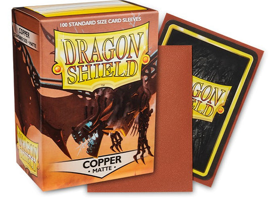 Dragon Shield - Copper - Matte Standard Size Card Sleeves