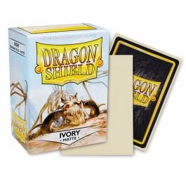 Dragon Shield - Ivory Matte  - Matte Standard Size Card Sleeves