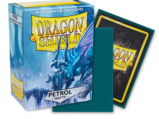 Dragon Shield - Petrol  - Matte Standard Size Card Sleeves