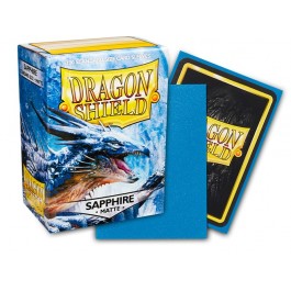 Dragon Shield - Sapphire - Matte Standard Size Card Sleeves