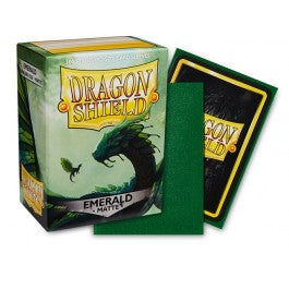 Dragon Shield -  Emerald - Matte Standard Size Card Sleeves