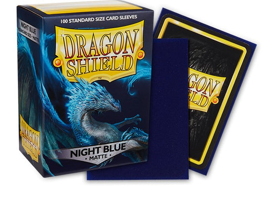 Dragon Shield - Night Blue - Matte Standard Size Card Sleeves