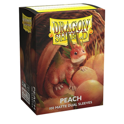 Dragon Shield -  Peach - Matte Standard Size Card Sleeves