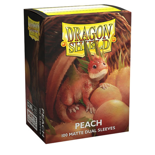 Dragon Shield -  Peach - Matte Standard Size Card Sleeves