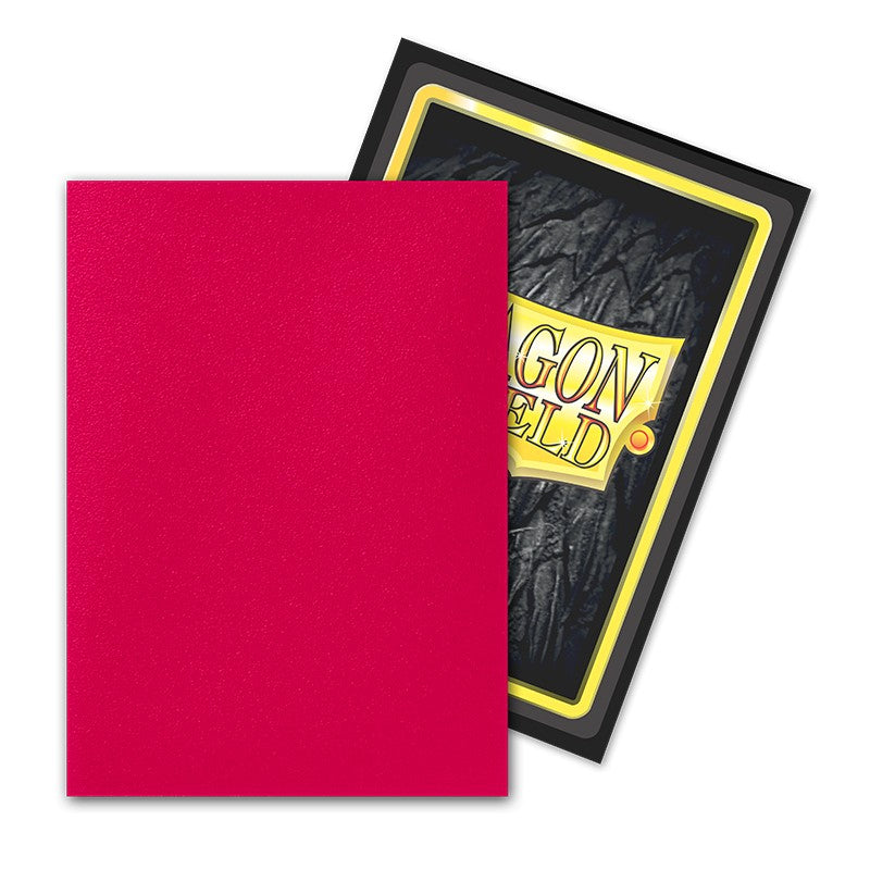 Dragon Shield - Fury Red- Matte Standard Size Card Sleeves