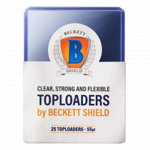 Beckett Top Loader 55 Pt 25 Pack