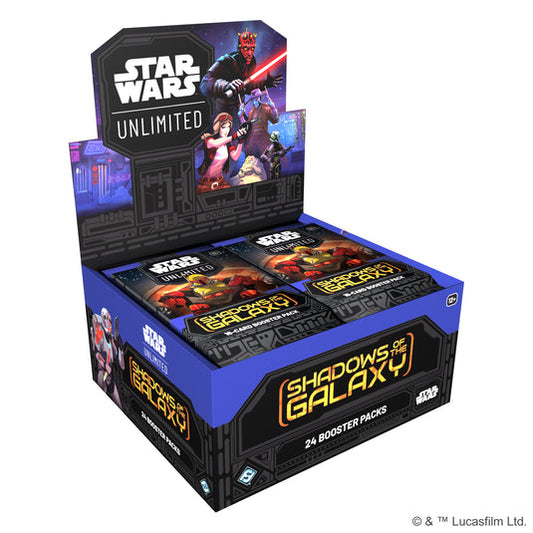 Star Wars Unlimited Shadows Of The Galaxy Booster Box