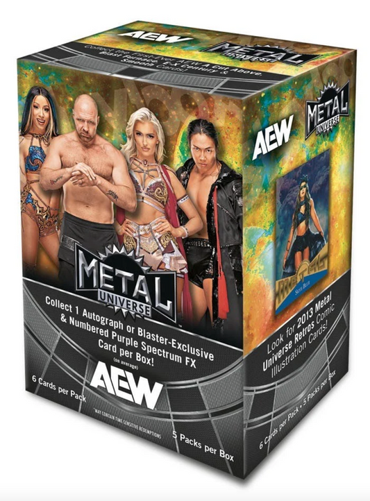 2025 Upper Deck AEW Skybox Metal Universe Blaster Box