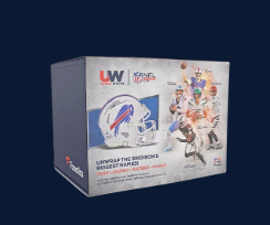 2024 Fanatics Under Wraps NFL Single Mini Helmet