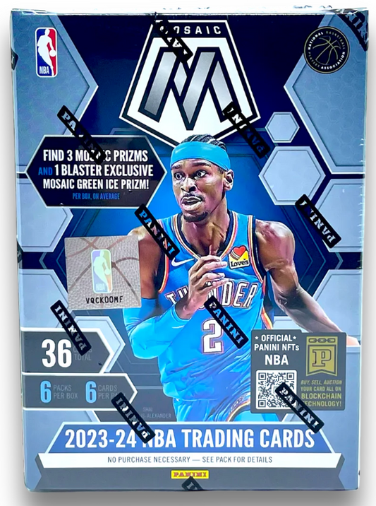 23/24 Panini Mosaic Basketball Hobby Blaster