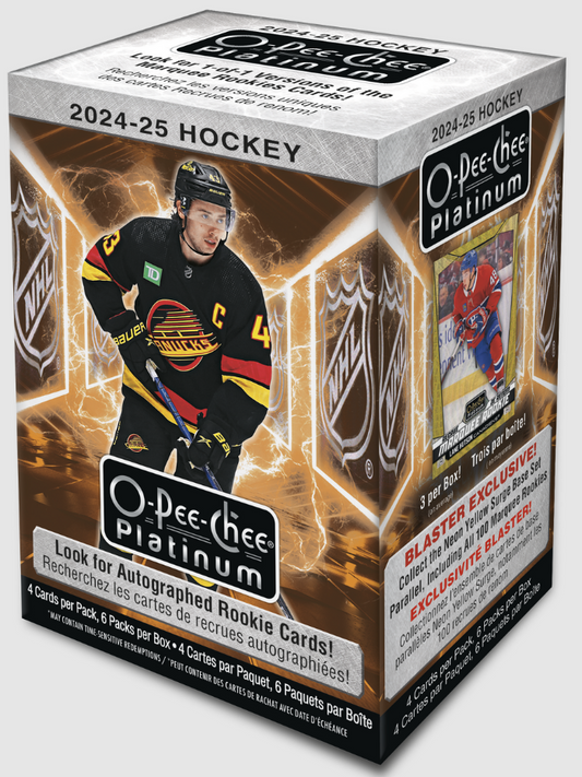24/25 Upper Deck O-Pee-Chee Hockey Platinum Blaster Box