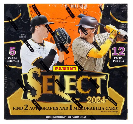 2024 Panini Select Baseball Hobby Box