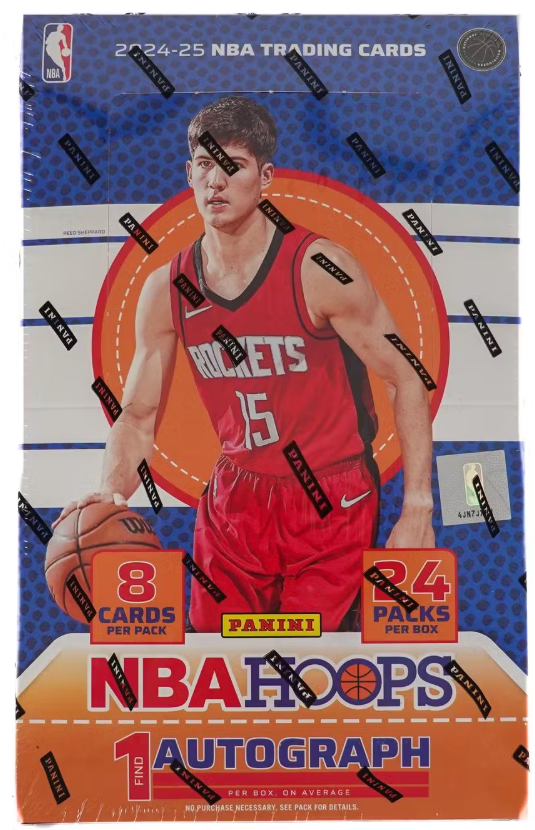 24/25 Panini NBA Hoops Basketball Hobby Box
