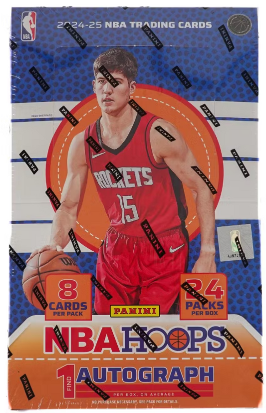 24/25 Panini NBA Hoops Basketball Hobby Box