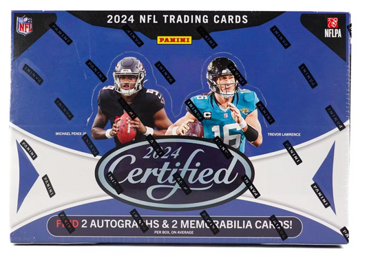 2024 Panini Certified Football Hobby Box