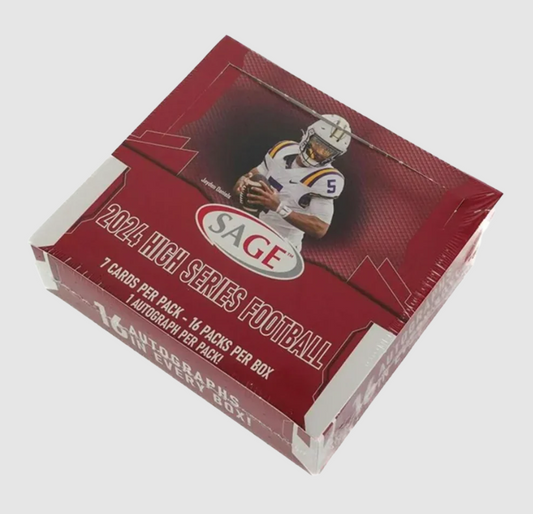 2024 Sage Football High Series Hobby Box