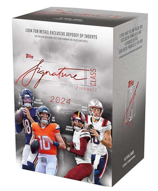 Topps 2024 Signature Class NFL Value Box Blaster