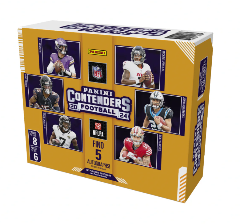 Panini 24 Contenders Football Hobby Box