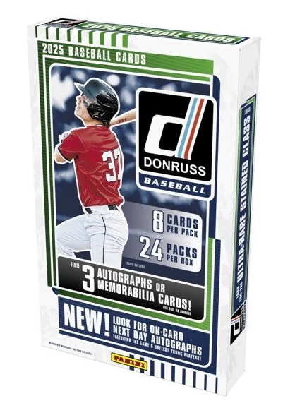 2025 Panini Donruss Baseball Hobby Box
