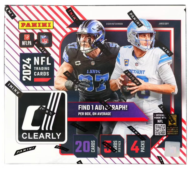 2024 Panini Clearly Donruss Football Hobby Box