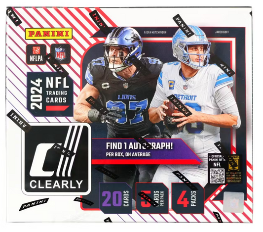 2024 Panini Clearly Donruss Football Hobby Box
