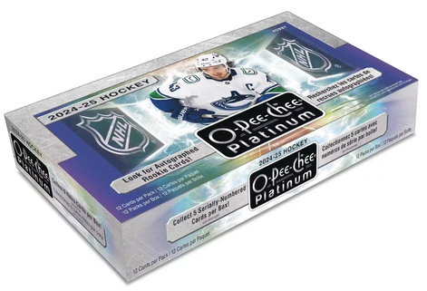 24/25 Upper Deck O-Pee-Chee Hockey Platinum Hobby Box