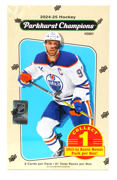 2025 Upper Deck Parkhurst Champions Hockey Hobby Box
