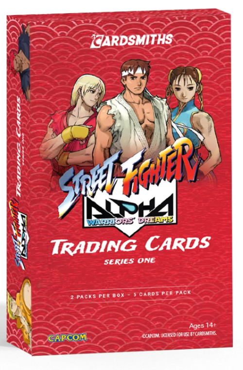 Street Fighter Alpha Trading Cards Deck Box