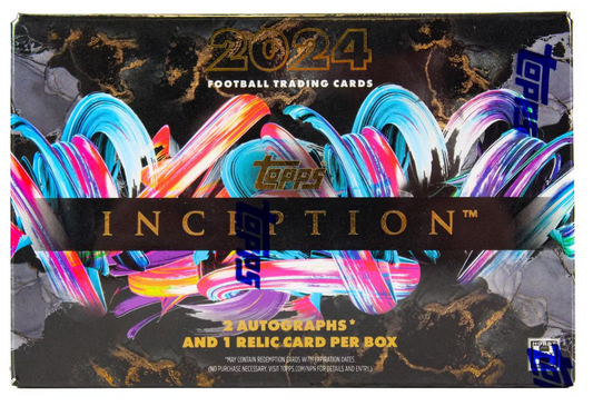 2024 Topps Inception Football Hobby Box