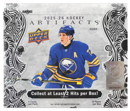 2025/26 Upper Deck Artifacts Hockey Hobby Box