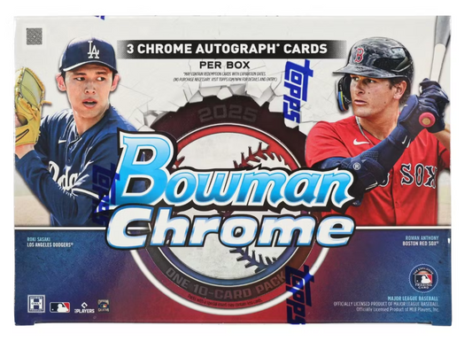 2025 Bowman Chrome Baseball Breaker Delight Box