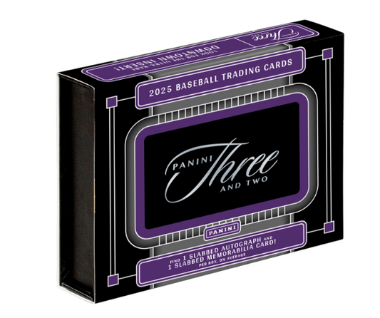 2025 Panini Three and Two Baseball Trading Card Box Hobby Box