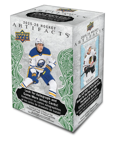 2025/26 Upper Deck Artifacts Hockey Blaster Box