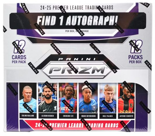 2024/25 Panini Prizm Premier League EPL Soccer Hobby Box