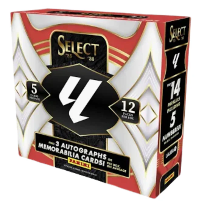 2025/26 Panini Select La Liga Soccer Hobby Box