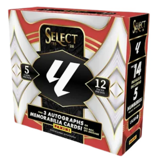 2025/26 Panini Select La Liga Soccer Hobby Box