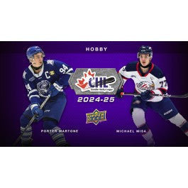24/25 Upper Deck CHL Hockey Hobby Box