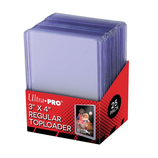 Ultra Pro  Regular Top Loaders 3" X 4" - 25 Count